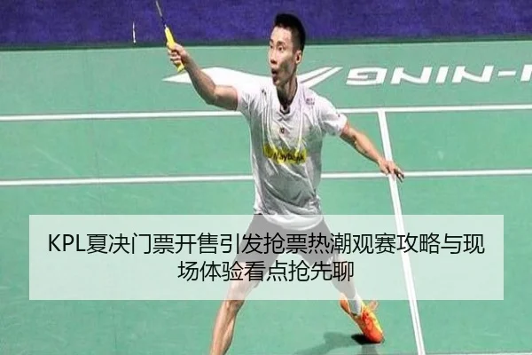 KPL夏决门票开售引发抢票热潮观赛攻略与现场体验看点抢先聊